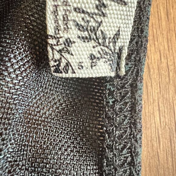Intimately Free People Bodysuit Size S One Shoulder Snakeskin Dark Green/Black - Picture 4 of 8